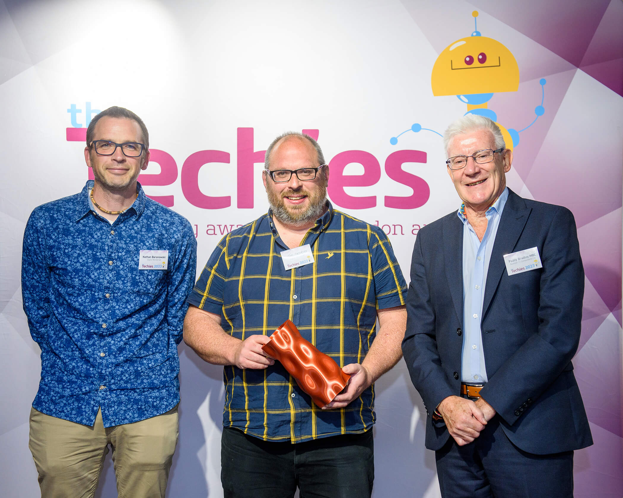 Winners of Best User Experience - The Techies 2023